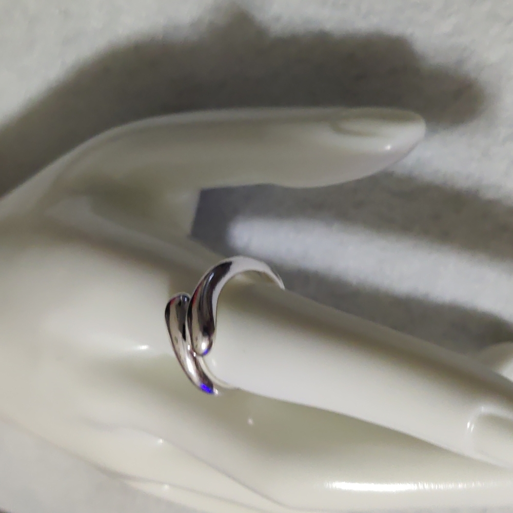 Sterling Silver Bypass Ring